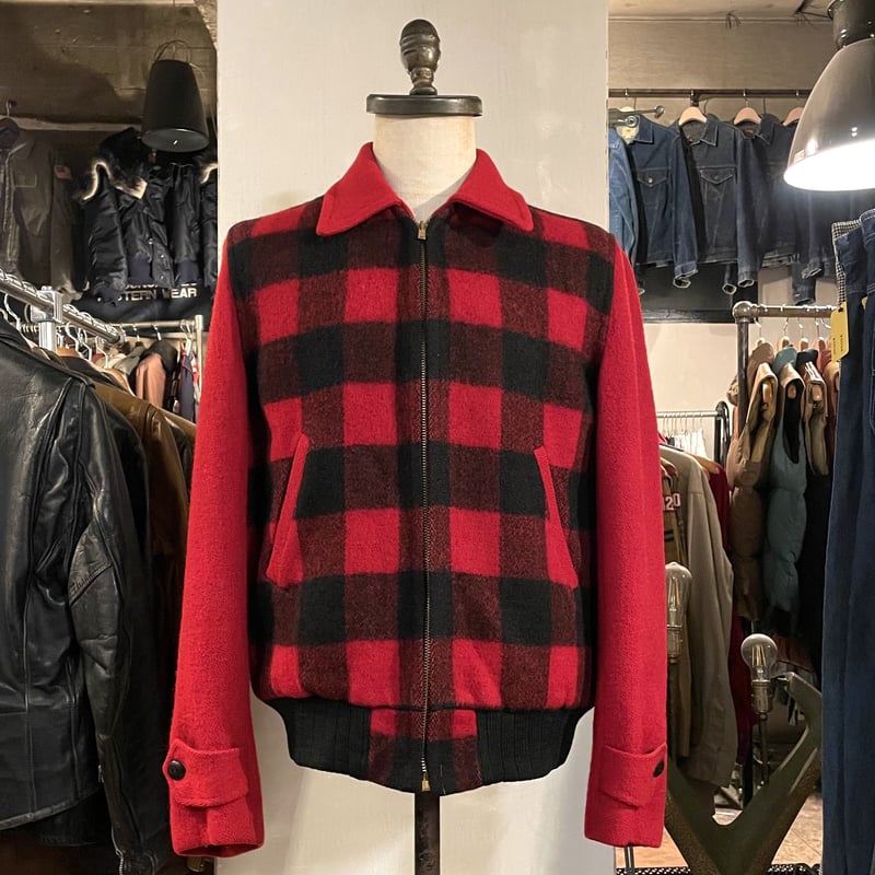 40s Vintage Wool Jacket ウールジャケット USA製 コの字留 TALO