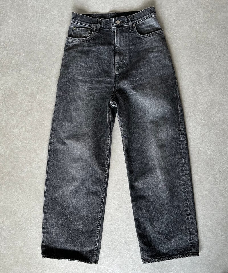 original wide denim black | ok.soon