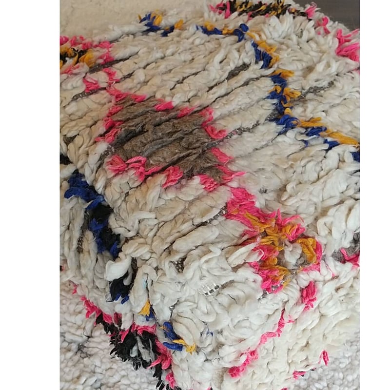 モロッコ プフ pouf アジラル オットマン クッション 2 | Boawid