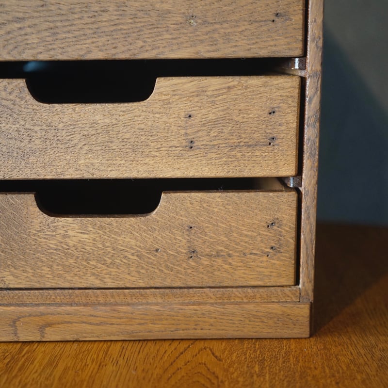 4杯小引き出し 小抽斗 木製 収納 家具 古道具 古家具 アンティーク