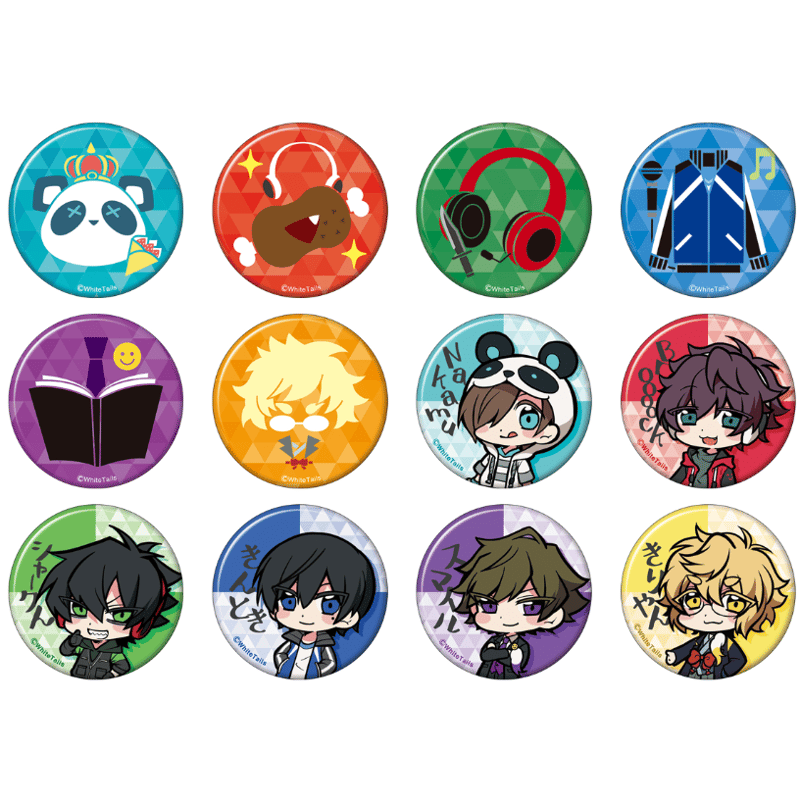 White Tails【ワイテルズ】キャラバッジコレクション(1BOX) | SHIBUYA