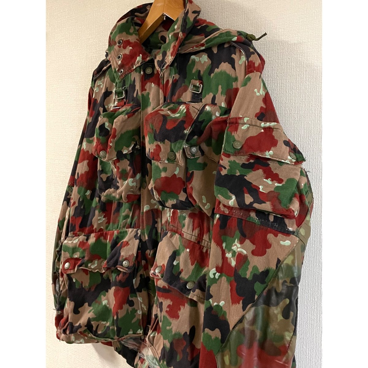 USED スイス軍 M70 アルペンカモ フィールドJKT 48 | FBR TRADING
