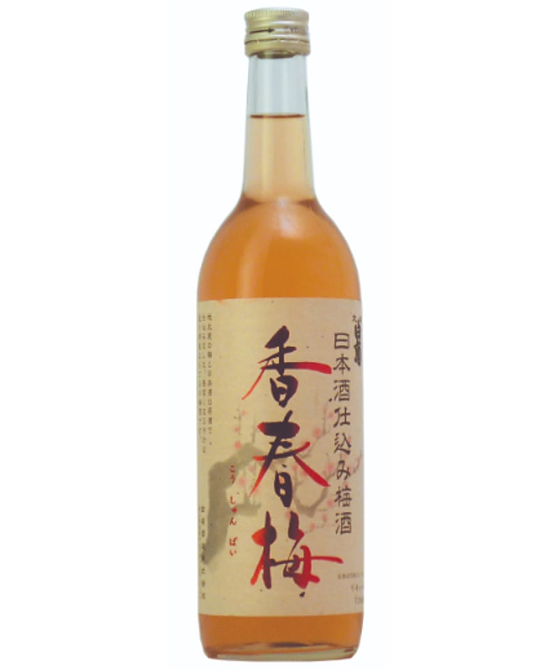 日本酒仕込梅酒 香春梅 720ml | 大典白菊オンラインショップ