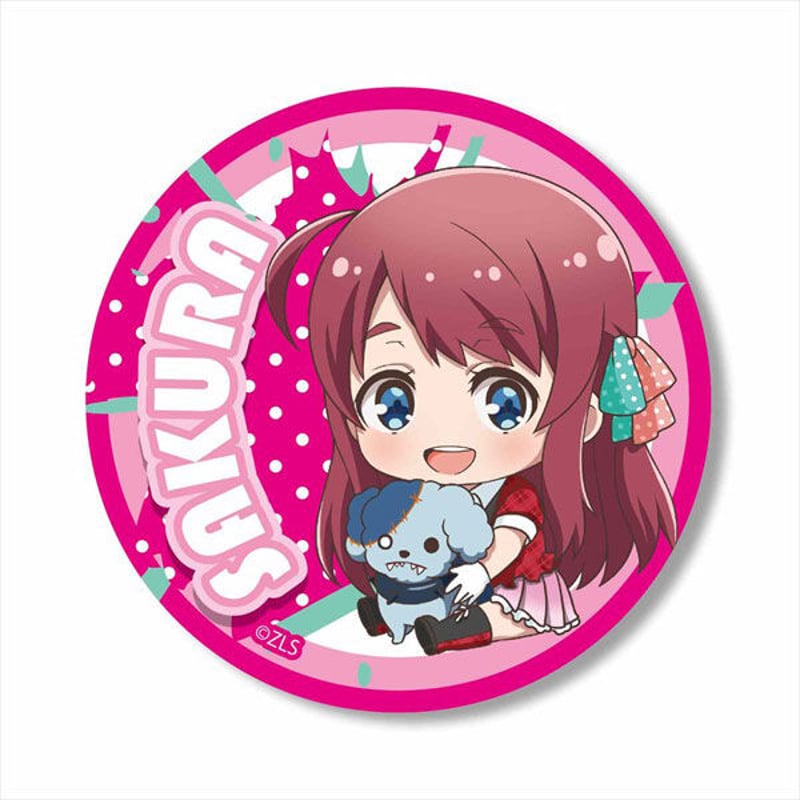 ぎゅぎゅっと缶バッチゾンビランドサガ/源 さくら | ベルハウスショップ