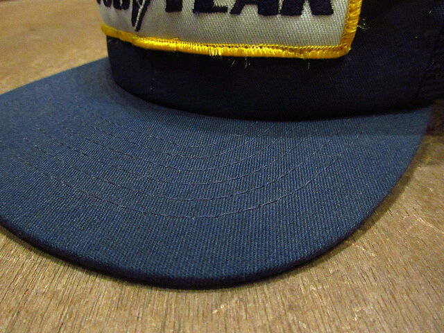 ビンテージ70's○Swingster GOOD YEARスナップバックキャップ紺○21030