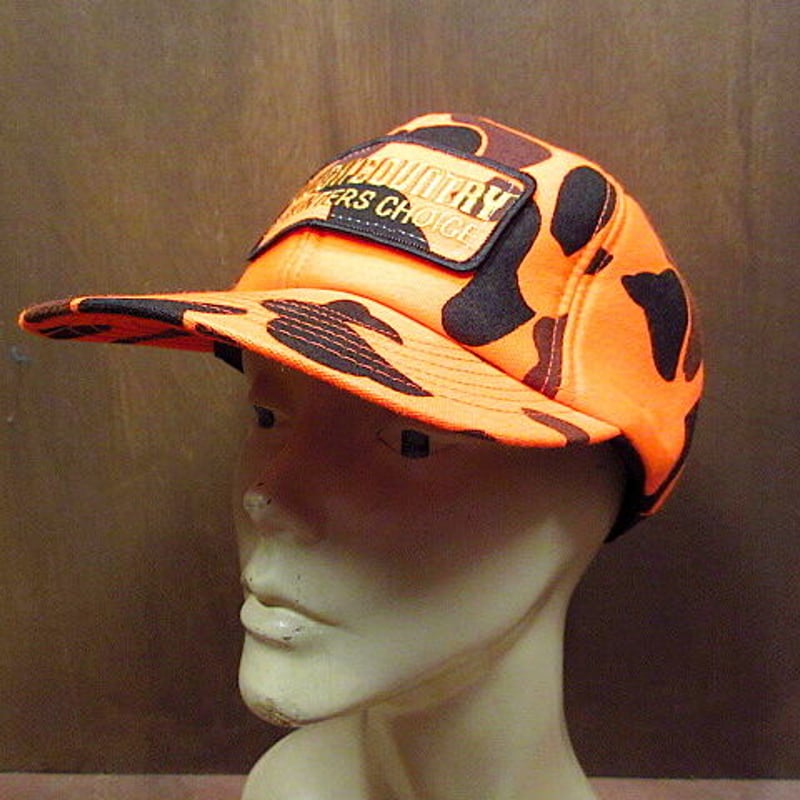 ビンテージ80's○DEADSTOCK ROUGH COUNTRY ダックハンターカモキャップ