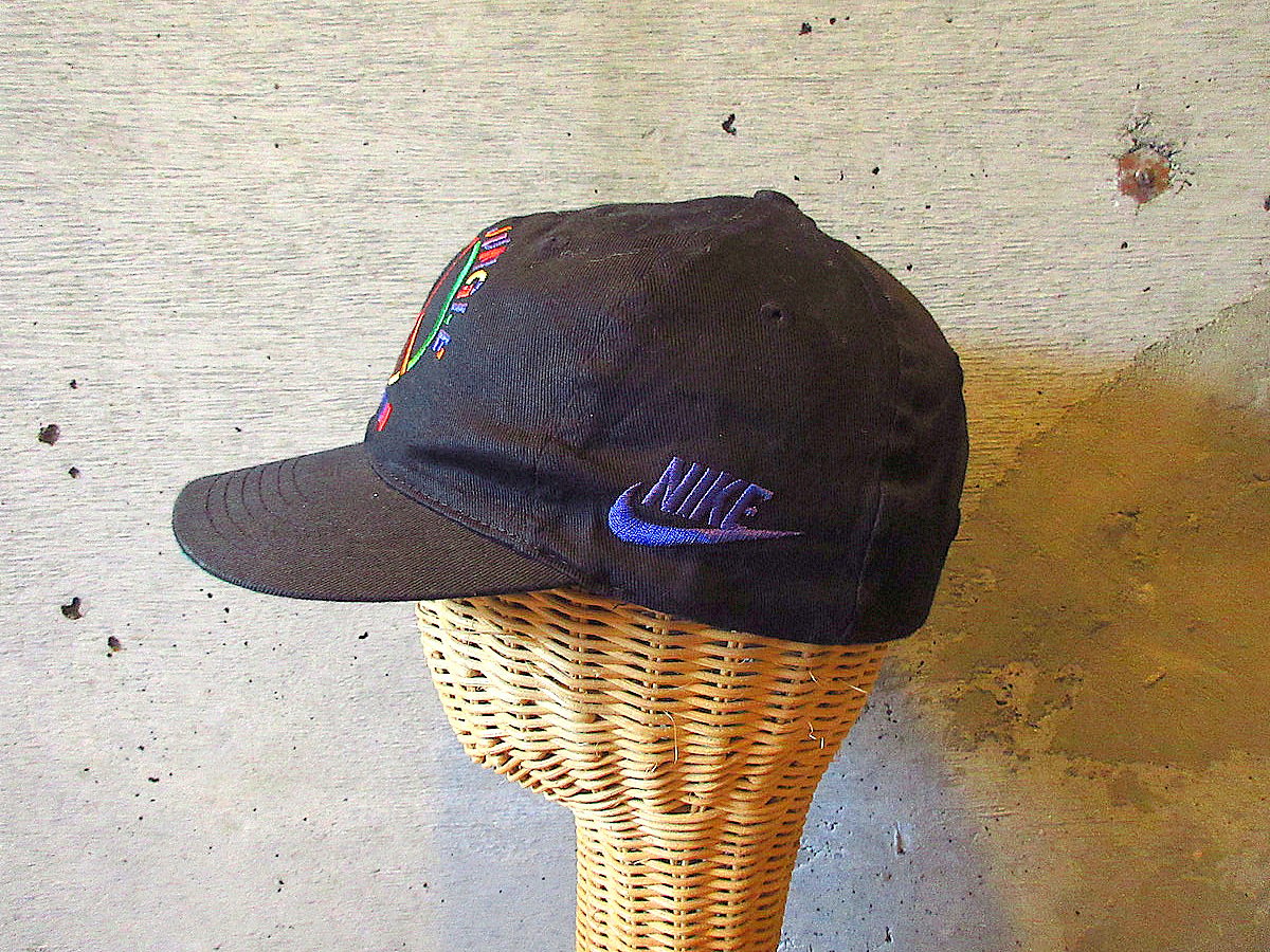 ビンテージ90's○NIKE URBAN JUNGLE GYM6パネルスナップバックキャップ