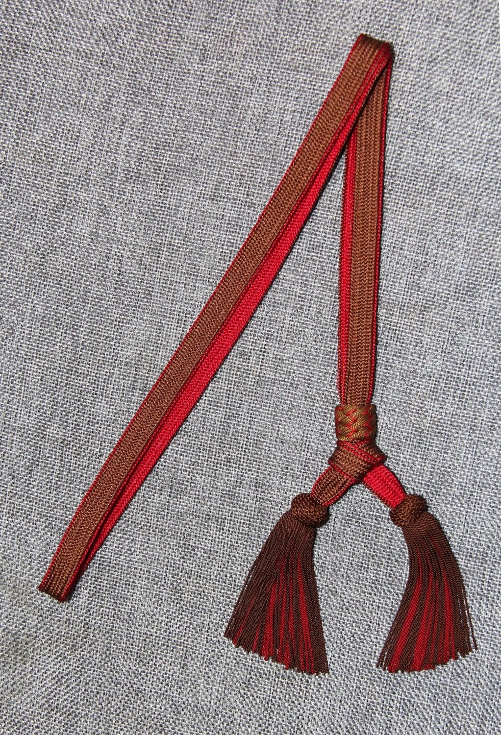 WW2 日本陸軍 佐官用 刀緒 収納用クラフト紙箱付 精密複製