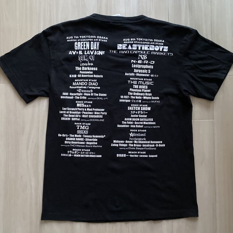 古着】SUMMER SONIC 2004 T-Shirt | The Three Goats