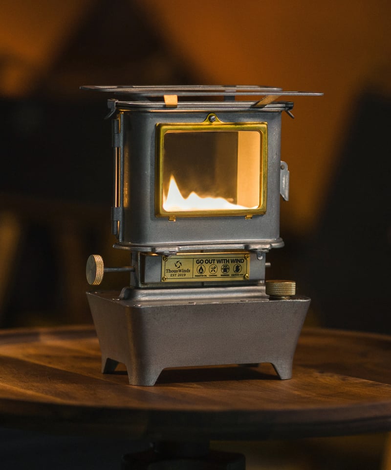 アイロンストーブ復刻『ThousWinds-ファイヤーダンスストーブ