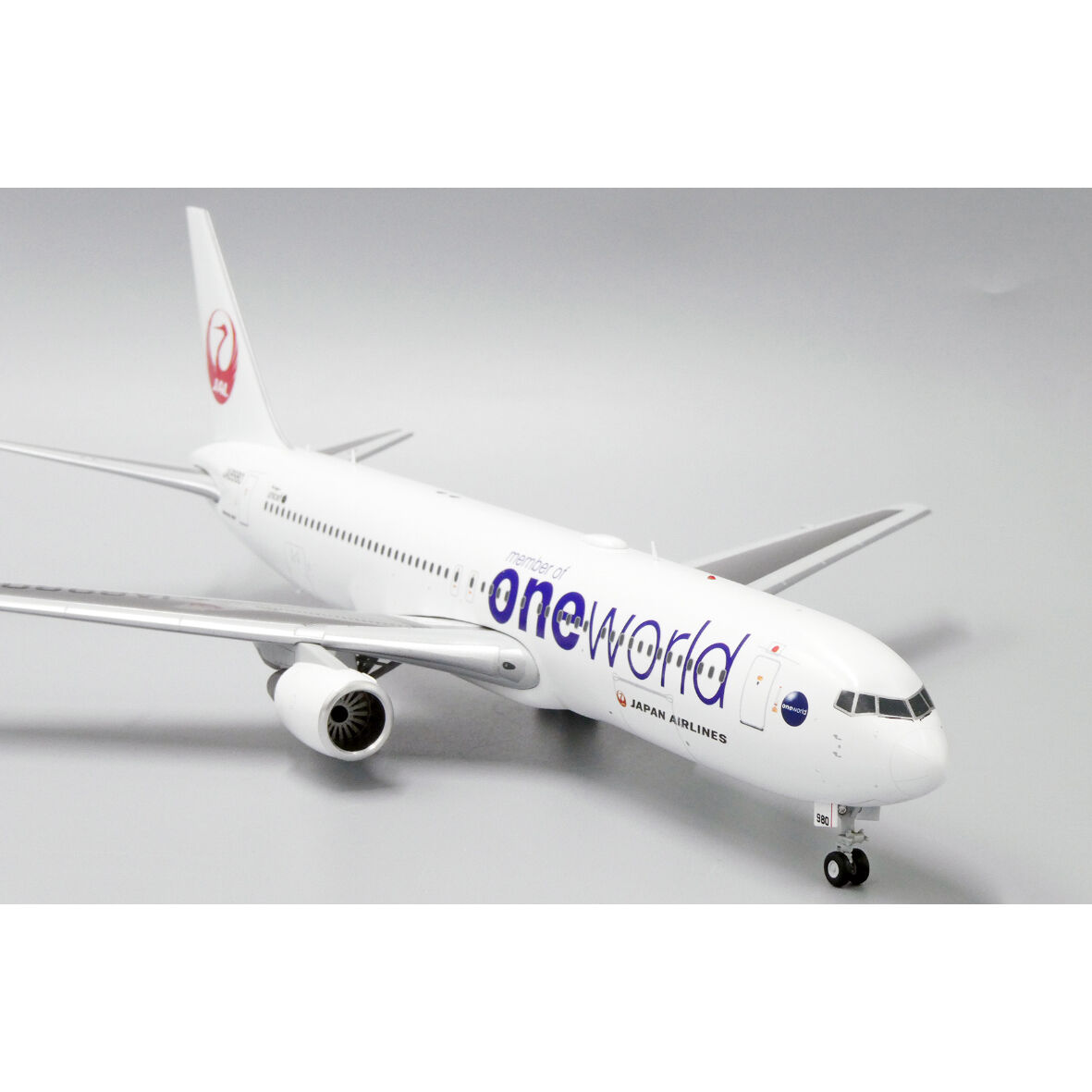 非売品・新商品情報】1/200 767-300 JAL「ワンワールド塗装機」 JA8980