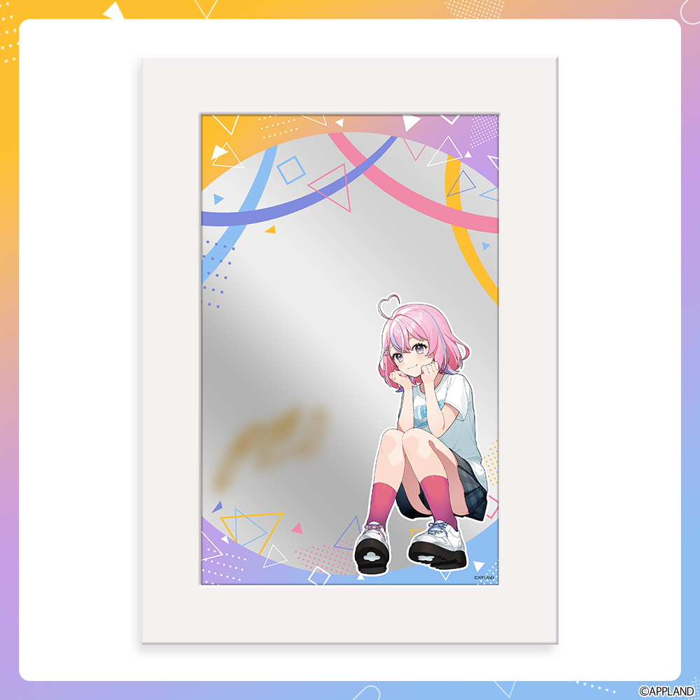 はんぱない文化祭2025】直筆サイン付きアクリルミラープレート【数量