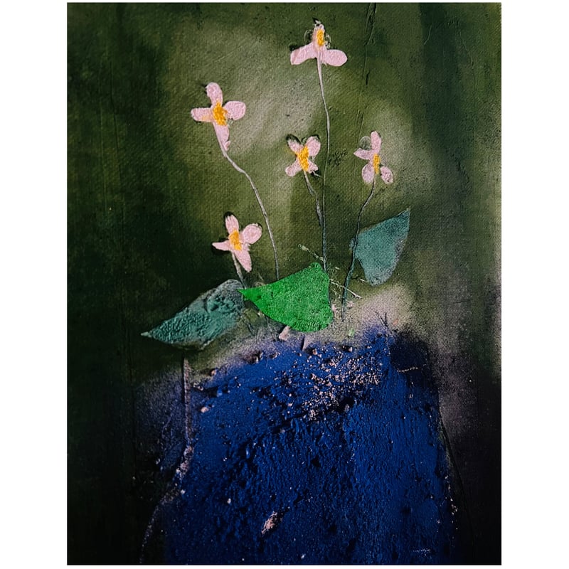 Tｰ34 辻村史朗 絵画 ドクダミ 六号 | GARAGE MADE