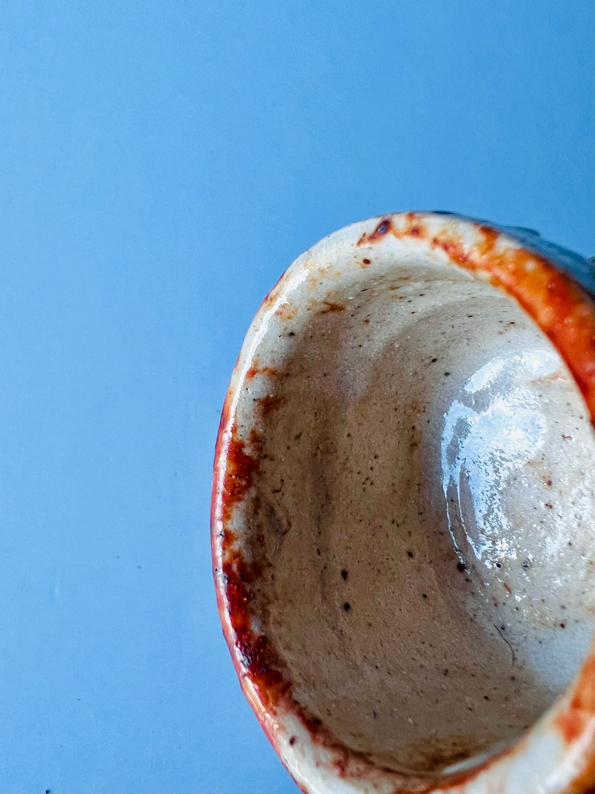 T−15 辻村史朗 志野ぐい呑 Shiro Tsujimura Shino sake cup