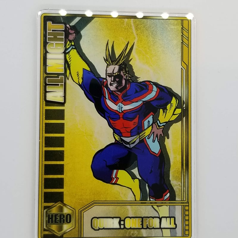 僕のヒーローアカデミア オールマイト ステータスカード | K-BOOKS