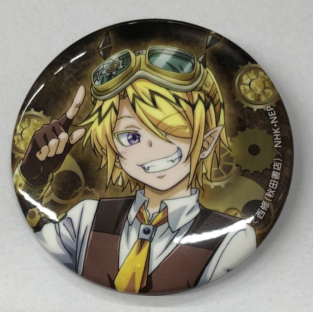 入間くん リード 缶バッジ 魔入りました！入間くん展 缶バッジ