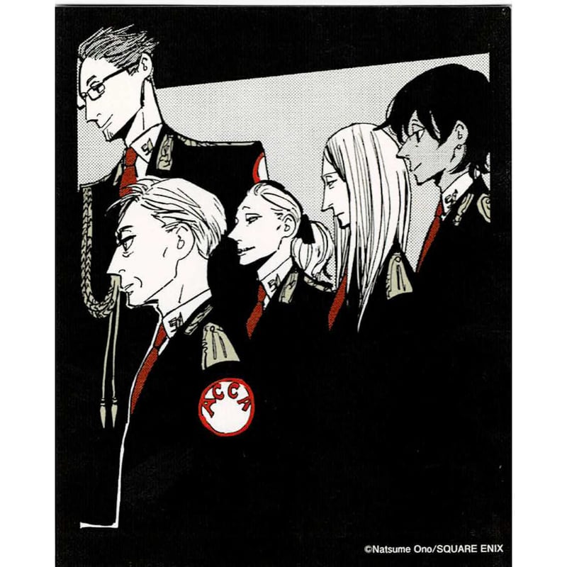 オノ・ナツメ 「ACCA13区監察課」 アニぱらカフェ 特典 カード 5長官