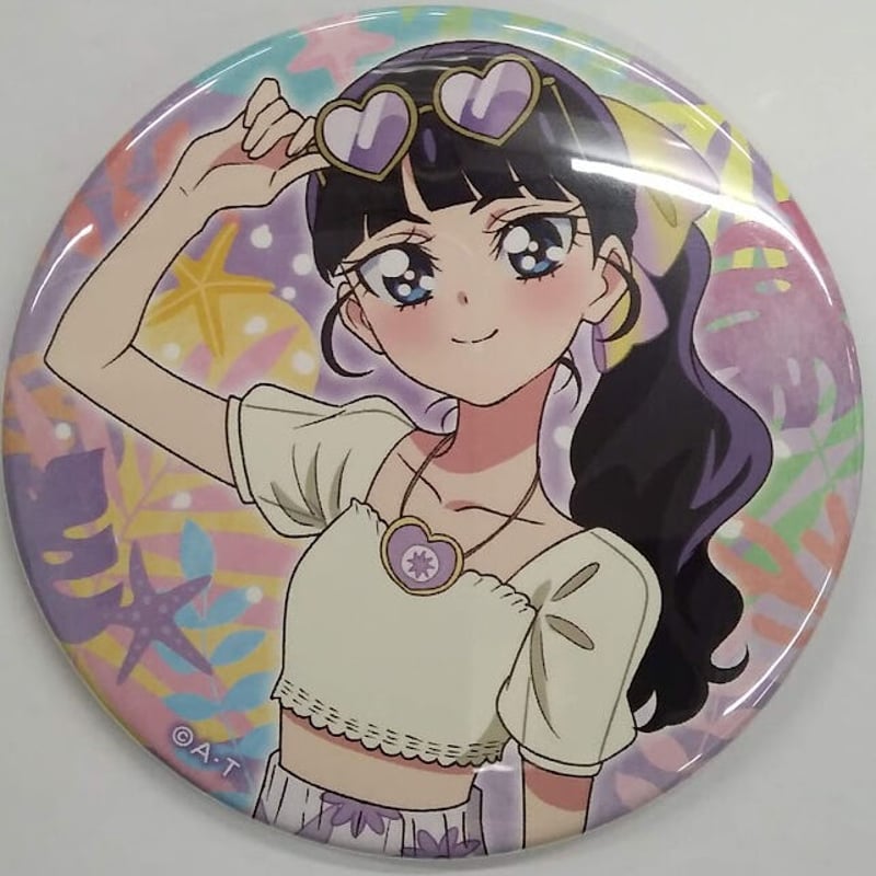 デリシャスパーティ♡プリキュア』 菓彩あまね 缶バッジ （アップ