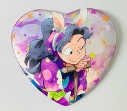 忍たま乱太郎 綾部喜八郎 ナンジャタウン ハート缶バッジ コレクション