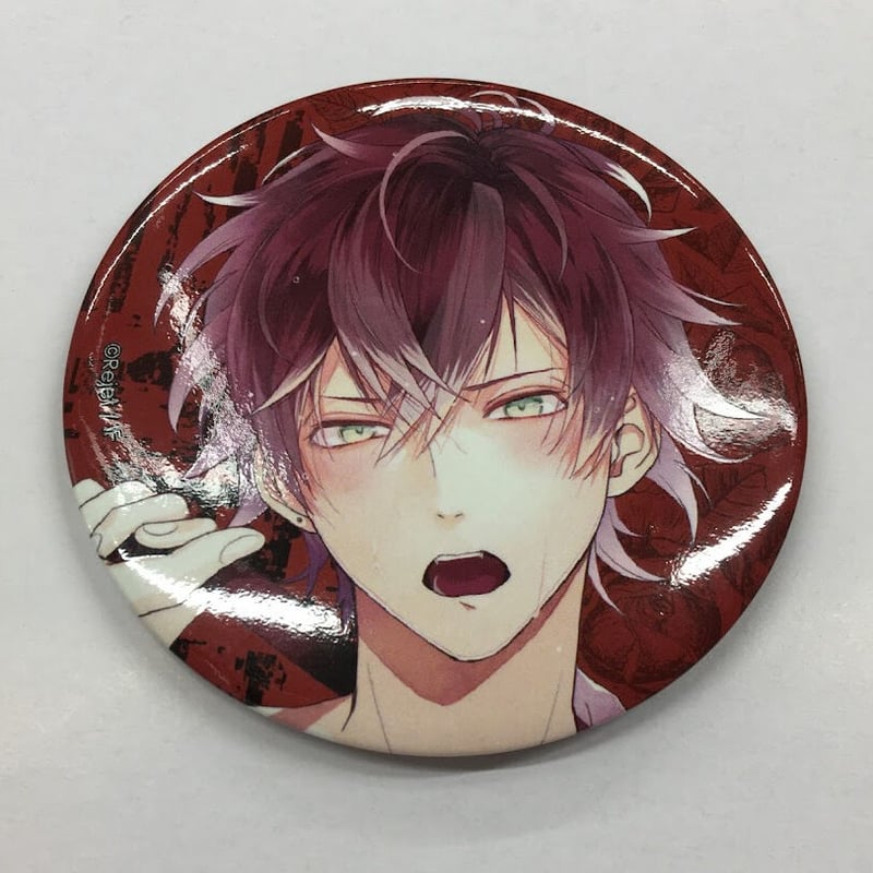 ① 不死の薔薇園 ホロ 缶バッジ 逆巻 アヤト DIABOLIK LOVERS DIABOLIK