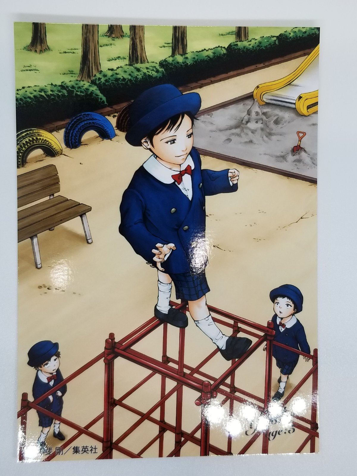 キズ有】テニスの王子様 忍足 侑士 トレーディングブロマイド | K