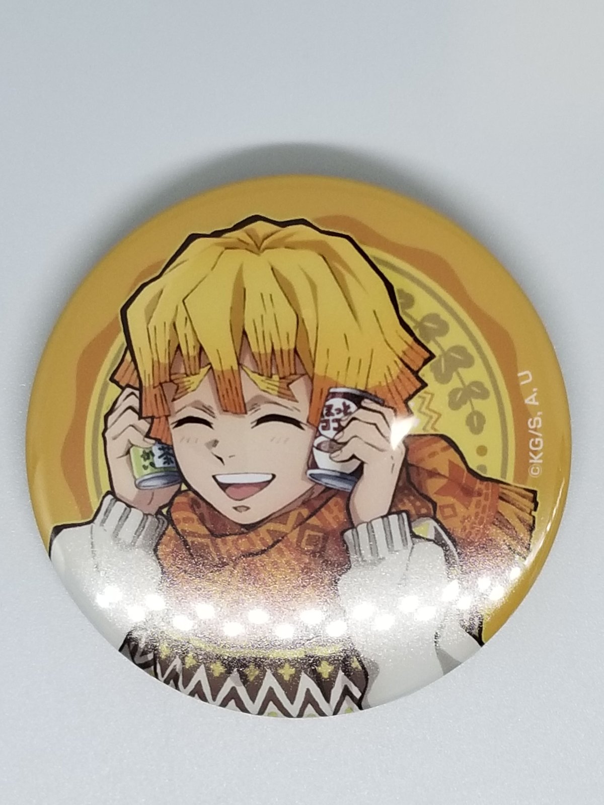 鬼滅の刃 我妻善逸ランダム缶バッジ | K-BOOKS 池袋 2次元グッズ通販