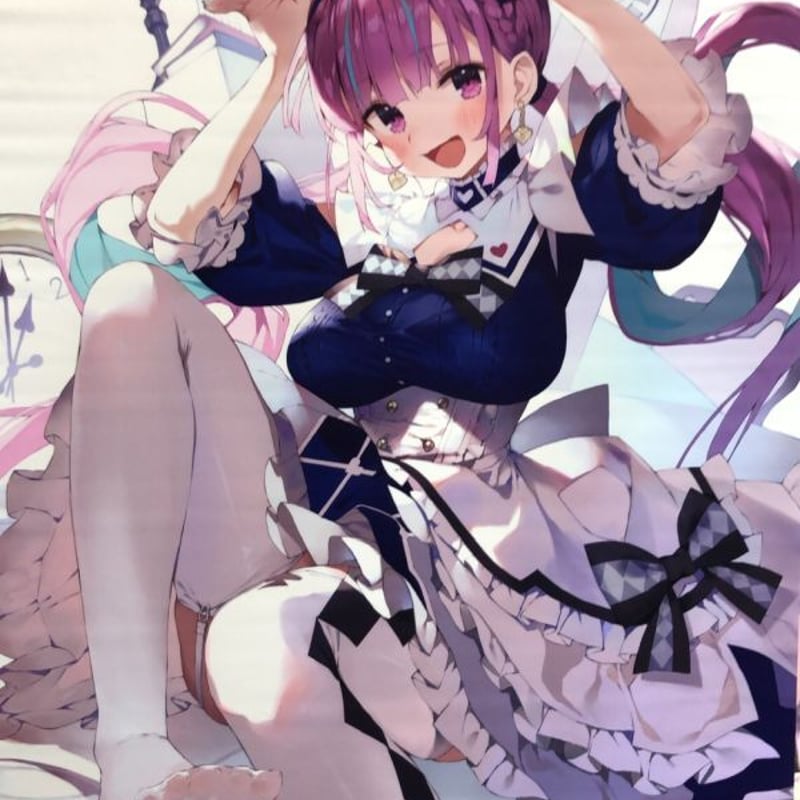 まかろん大帝（がおう先生）】”ホロライブ”湊あくあB2タペストリー | K