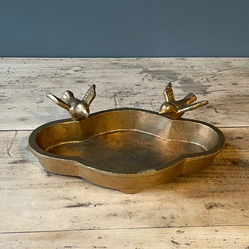 金属製小鳥トレイ フランスアンティーク | OGISHIMA COFFEE Antiques