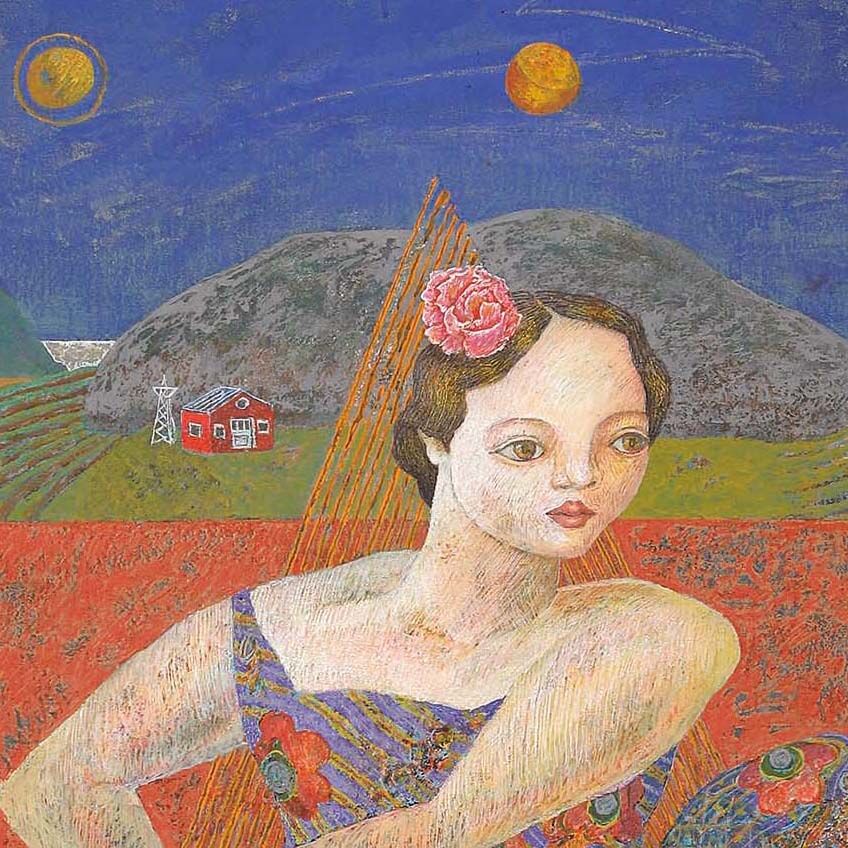 原画】「音のある風景」／山本達郎 作 | 人気クラフト作家作品通販