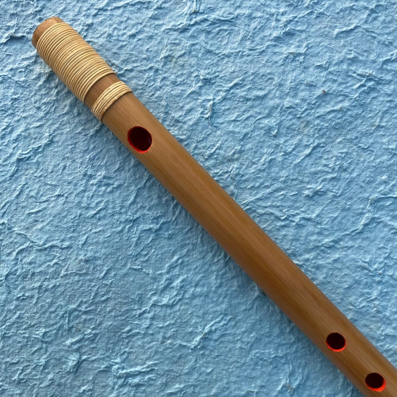 篠笛八本調子 C管 唄物 藤巻 ドレミ調 総巻 S8-4【C-Japanese flute/R