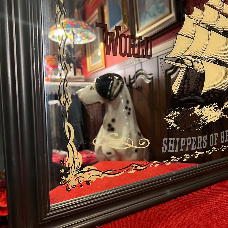 carlsberg Draft カールスバーグドラフト パブミラー | アンティーク