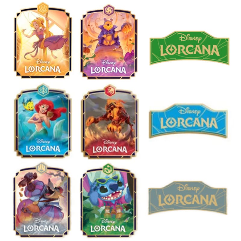 Disney Lorcana】リーグピンバッジ | Huskita TCG