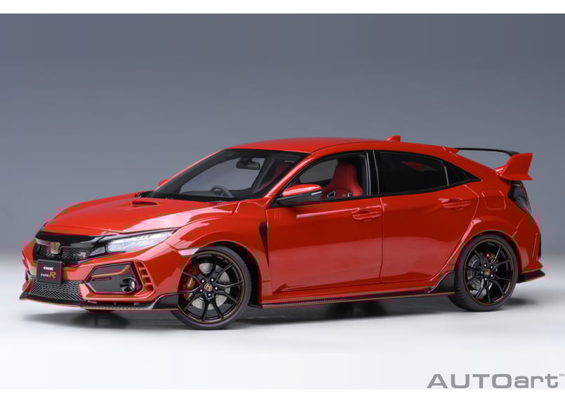 AUTOart 1/18 ホンダ シビック タイプR （FK8） 2021 （フレームレッド