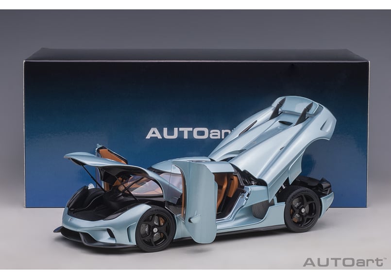 AUTOart 1/18 ケーニグセグ レゲーラ （メタリック・ライトブルー