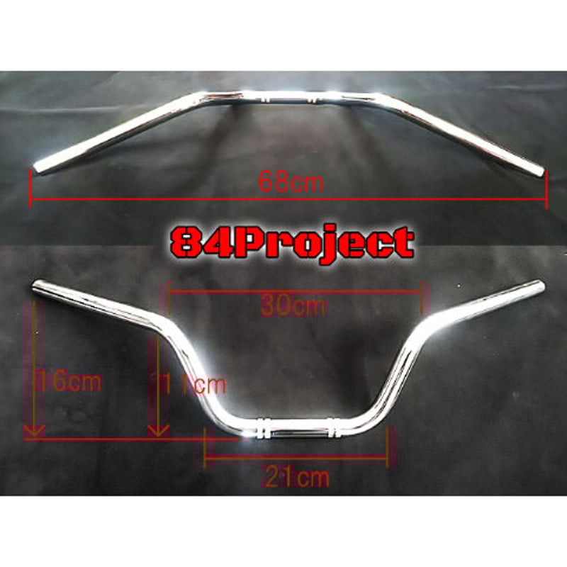 高品質 日本製 84ハン② ハチヨンハンドル メッキ アップハンドル