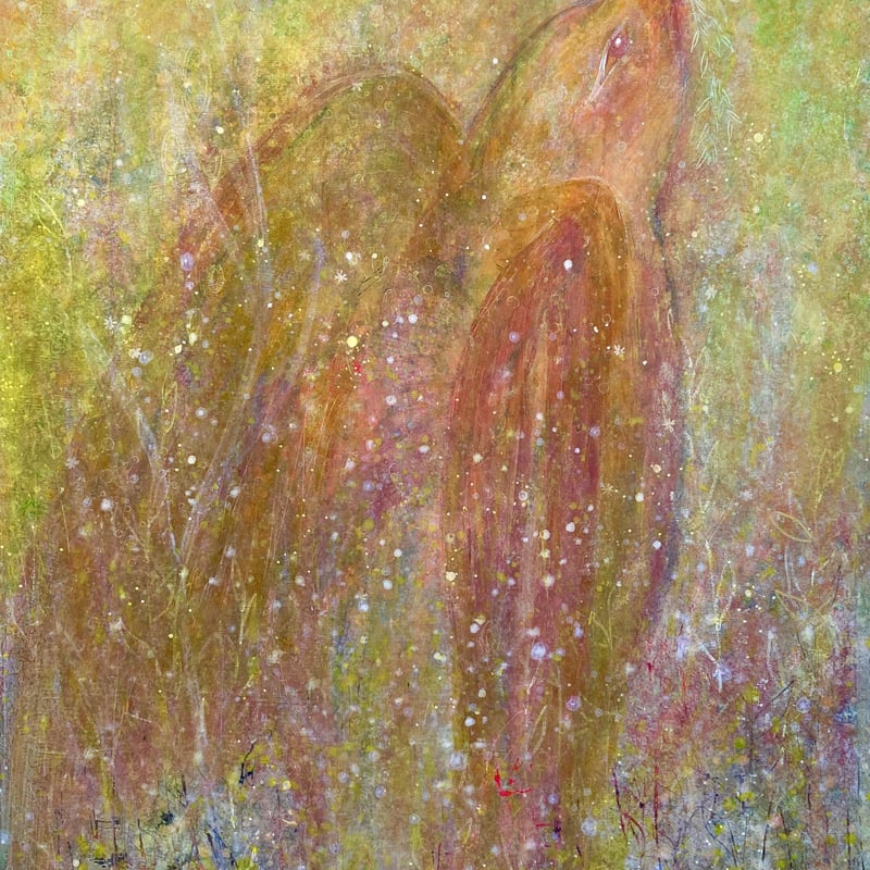 絵画(A1サイズ)「 ことば 」 | AZUMI KASHIUCHI online shop