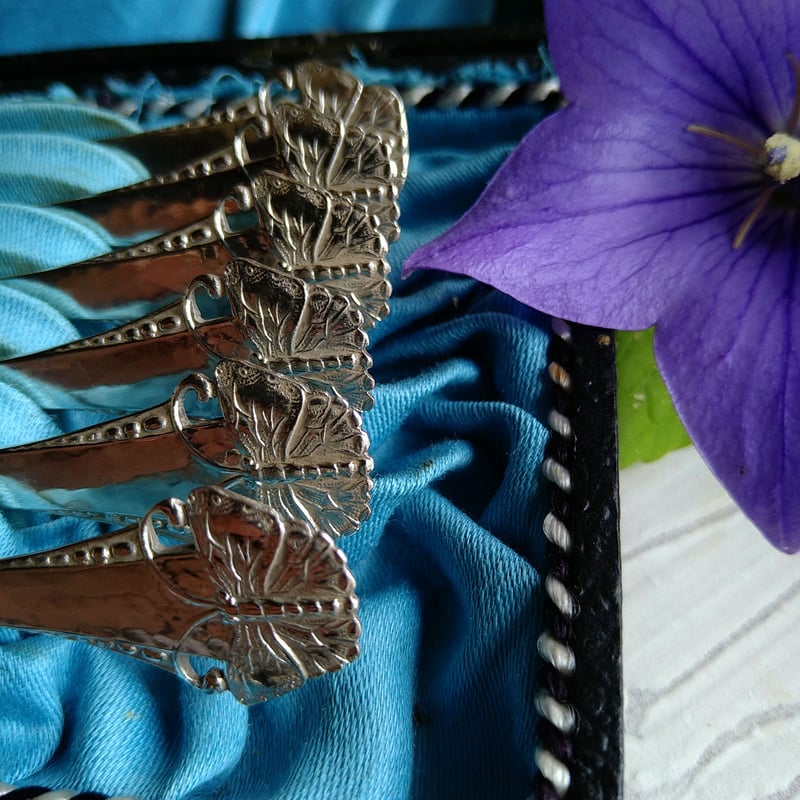 1930～1970年 C.V.L＆Co デンマークのシルバースプーン6本セット