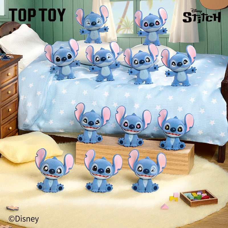 現品販売】TOPTOY x ディズニー 「ミニ・スティッチフワフワ