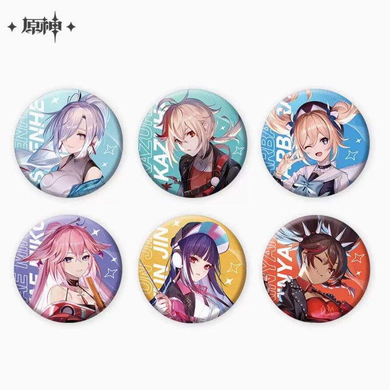 原神 魈 缶バッジ オケコン コンサート 原神 コンサート 魈 缶バッジ