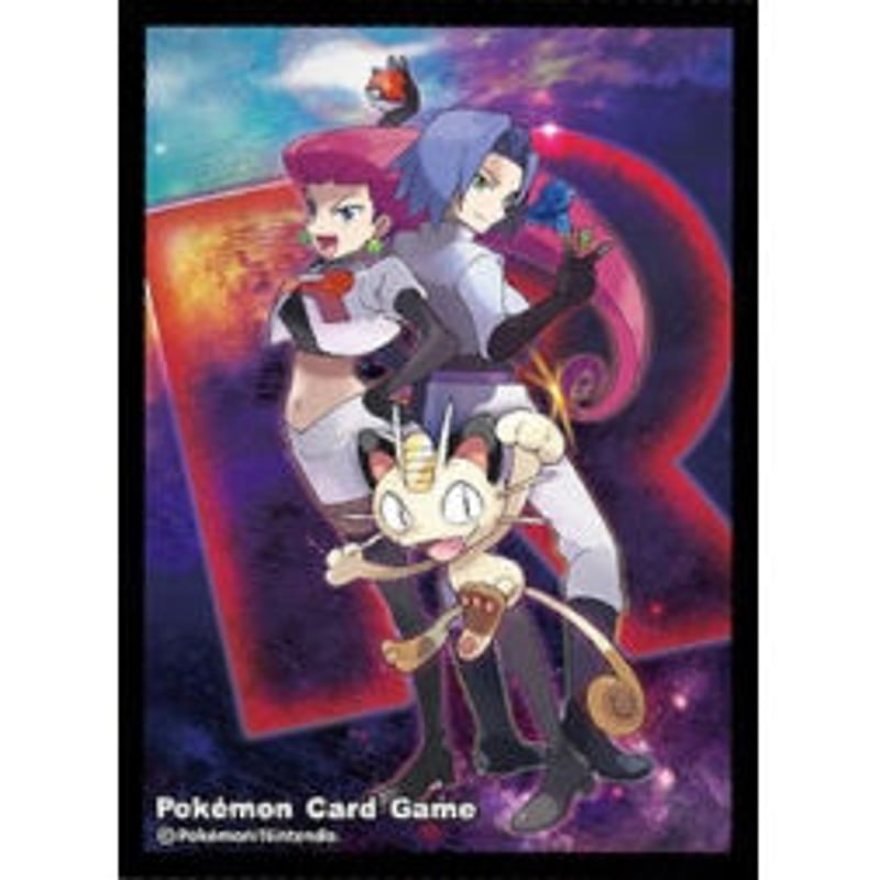バラ】 日版 ポケセン限定 ロケット団 スリーブ (2019) | kinoko's shop