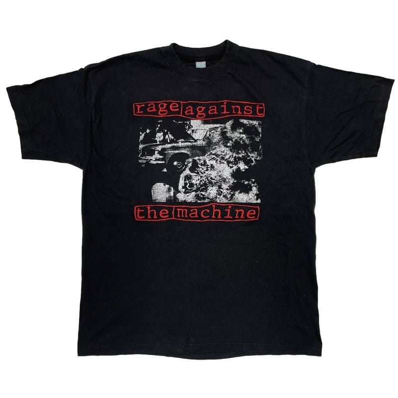 RAGE AGAINST THE MACHINE BURNING MONK FUCK YOU