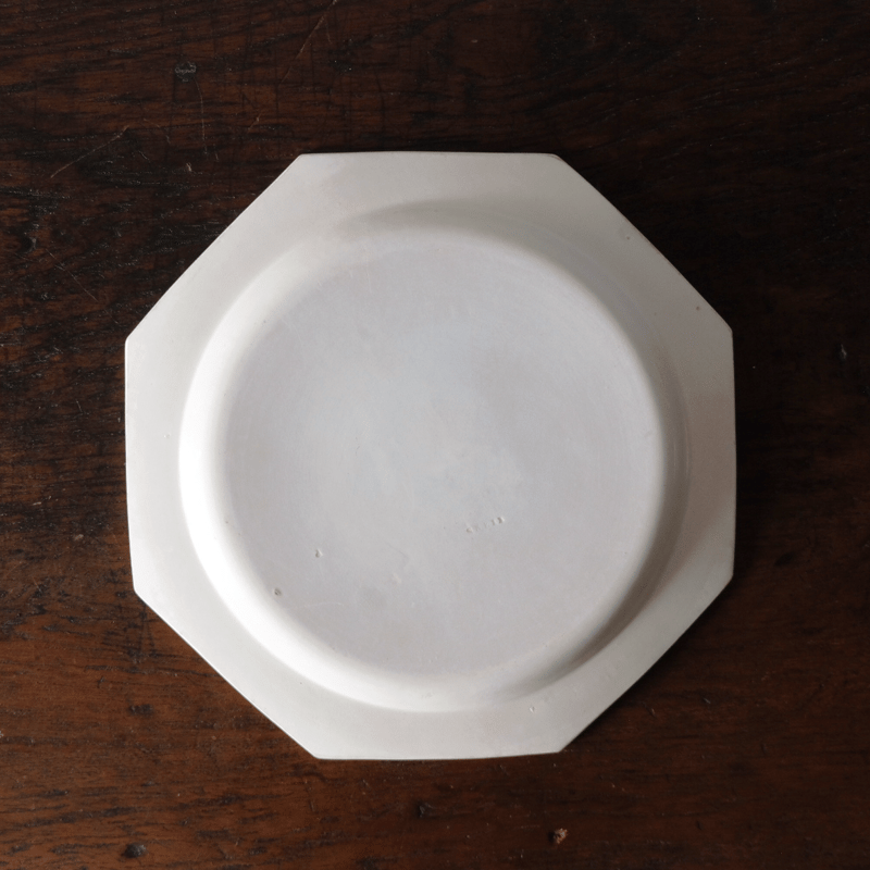 1800年代初期 ファイアンスフィーヌ CREIL クレイユ ダイヤレリーフ