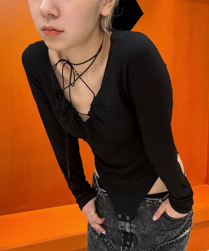 Determ; / Collagen Strappy Bodysuit | JURK shop