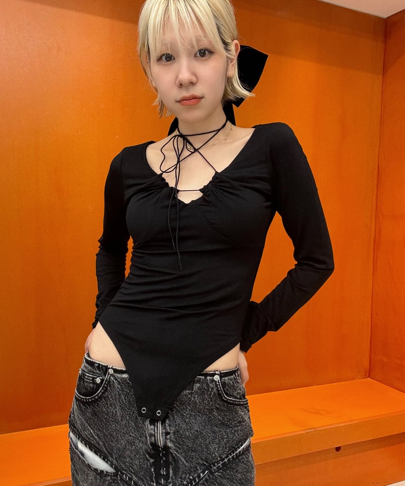 Determ; / Collagen Strappy Bodysuit | JURK shop