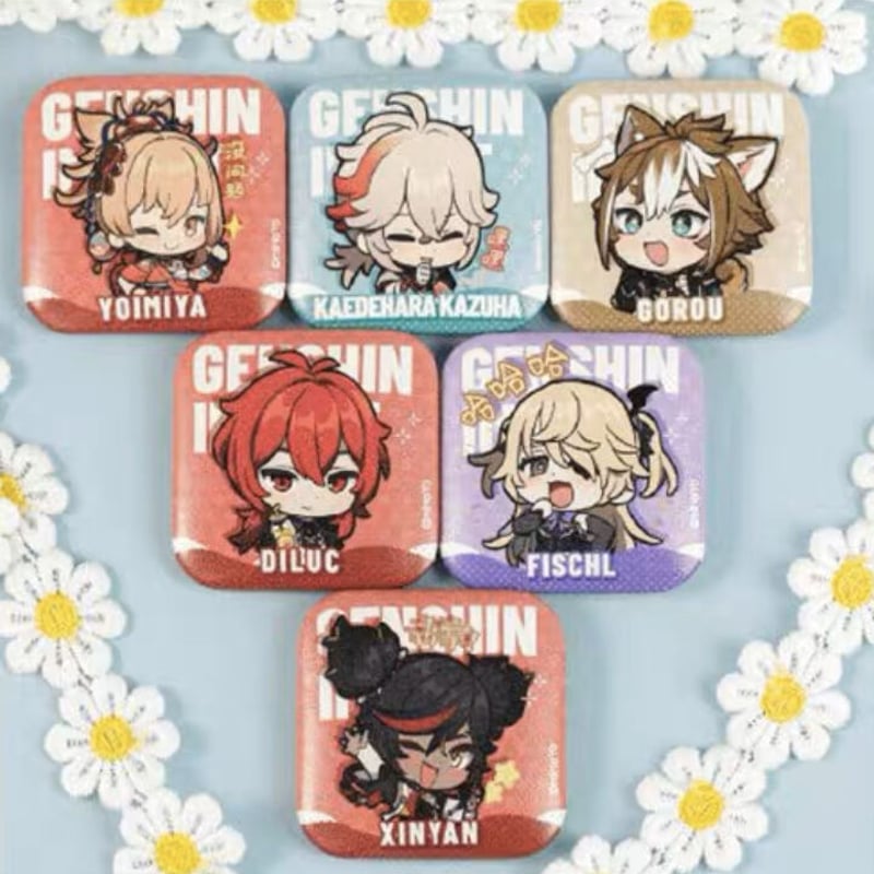 事後通販【原神 × IPSTAR】中国限定 コラボカフェ ちびキャラ SD PU角