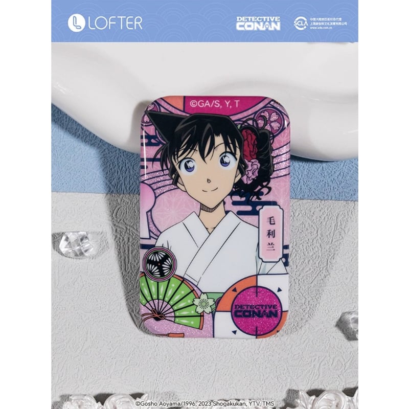 名探偵コナン × NetEase LOFTER】コラボ 中国発売「彩窓」スクエア缶