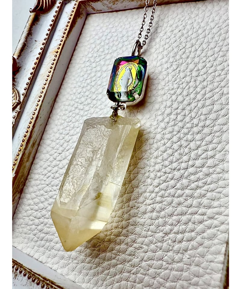 ゴールデンヒーラーレムリアンシード × vintage glass （限定1本