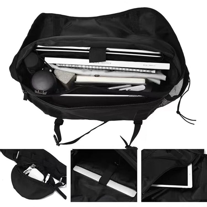 Nylon Tech Messenger Bag | PIEAL