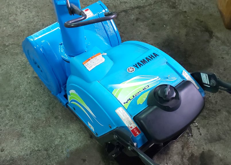 北海道限定 YAMAHA除雪機 YU240 ゆっきぃ アイテム説明熟読願います