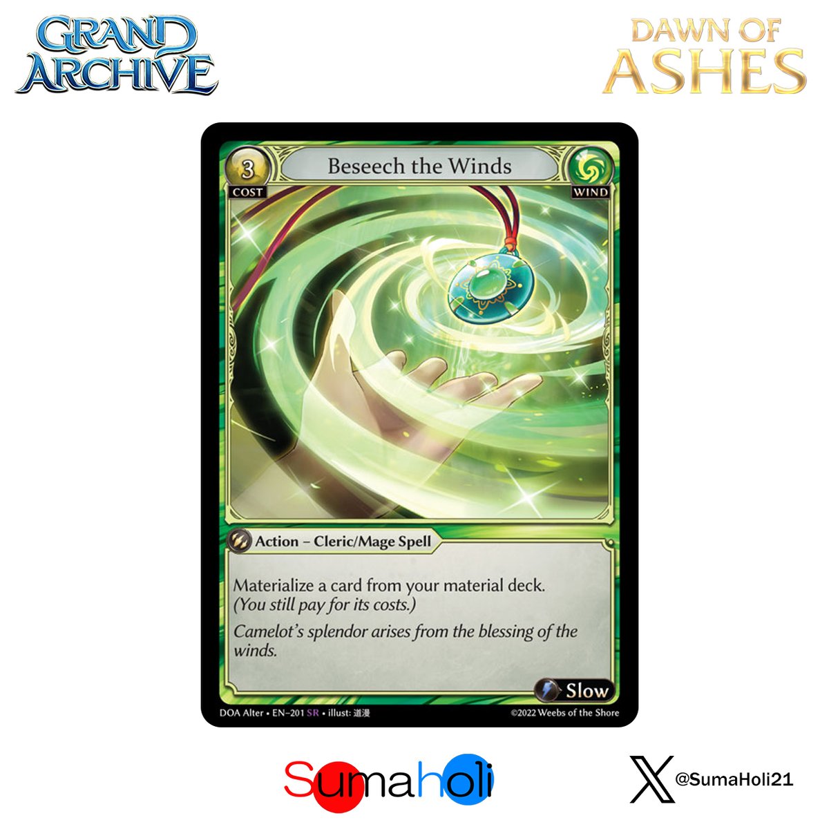 Grand ArchiveTCG『Beseech the Winds』Dawn of Ashe